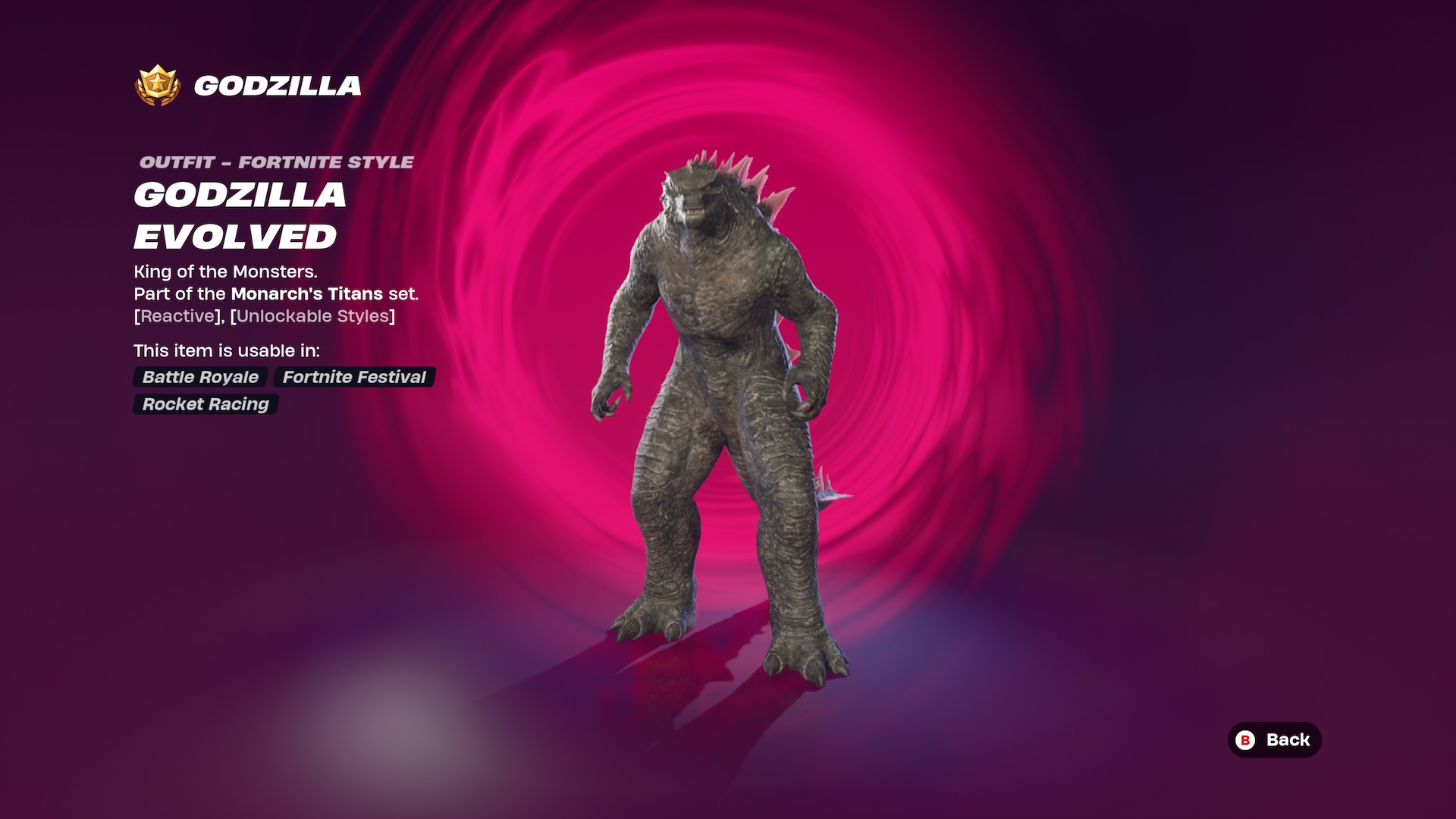 كيفية فتح Skin Godzilla في Fortnite: جميع المهام ، المدرجة