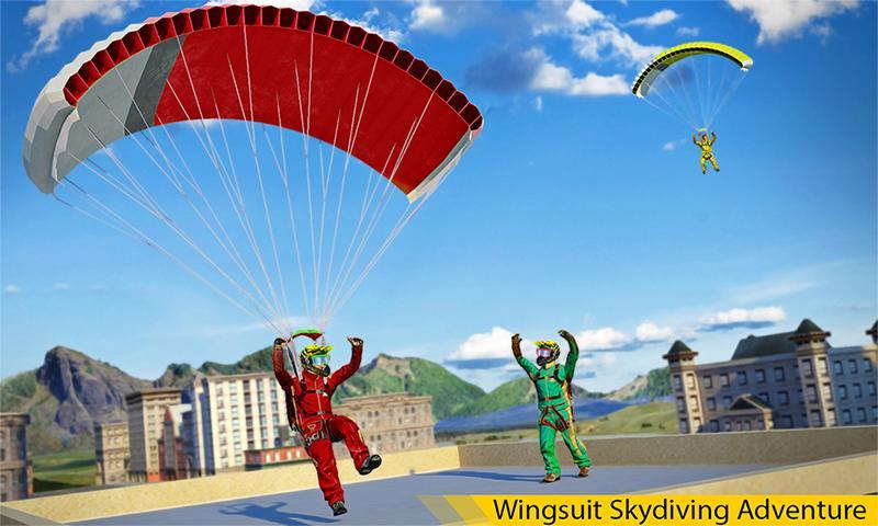 Wingsuit Flying Simulator : Wingman Skydiving game
