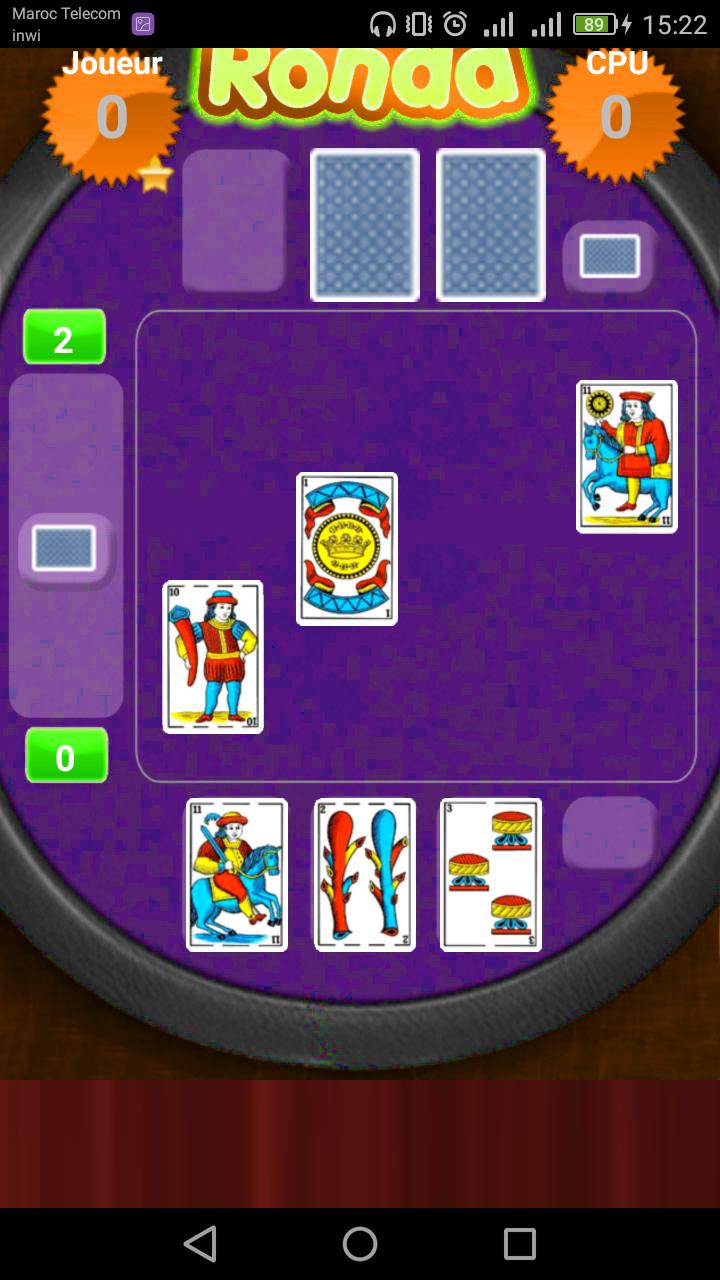 Ronda jeux de carte
