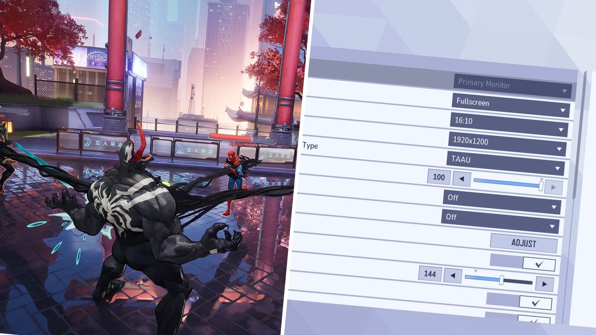 Pengaturan Terbaik untuk Rival Marvel: Boost Frame dan Kurangi Input Lag