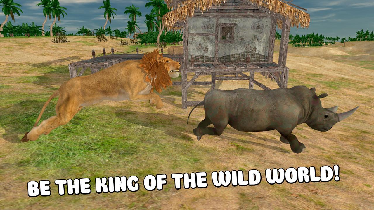 Safari Lion Survival Simulator