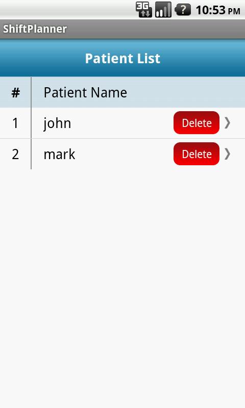 Nursing Shift Planner