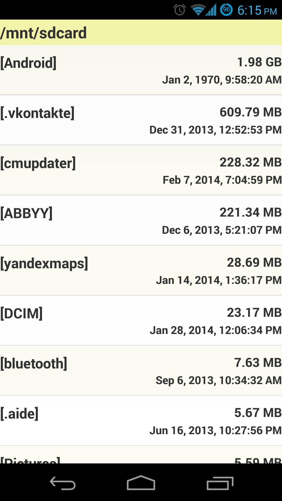 Folder Size
