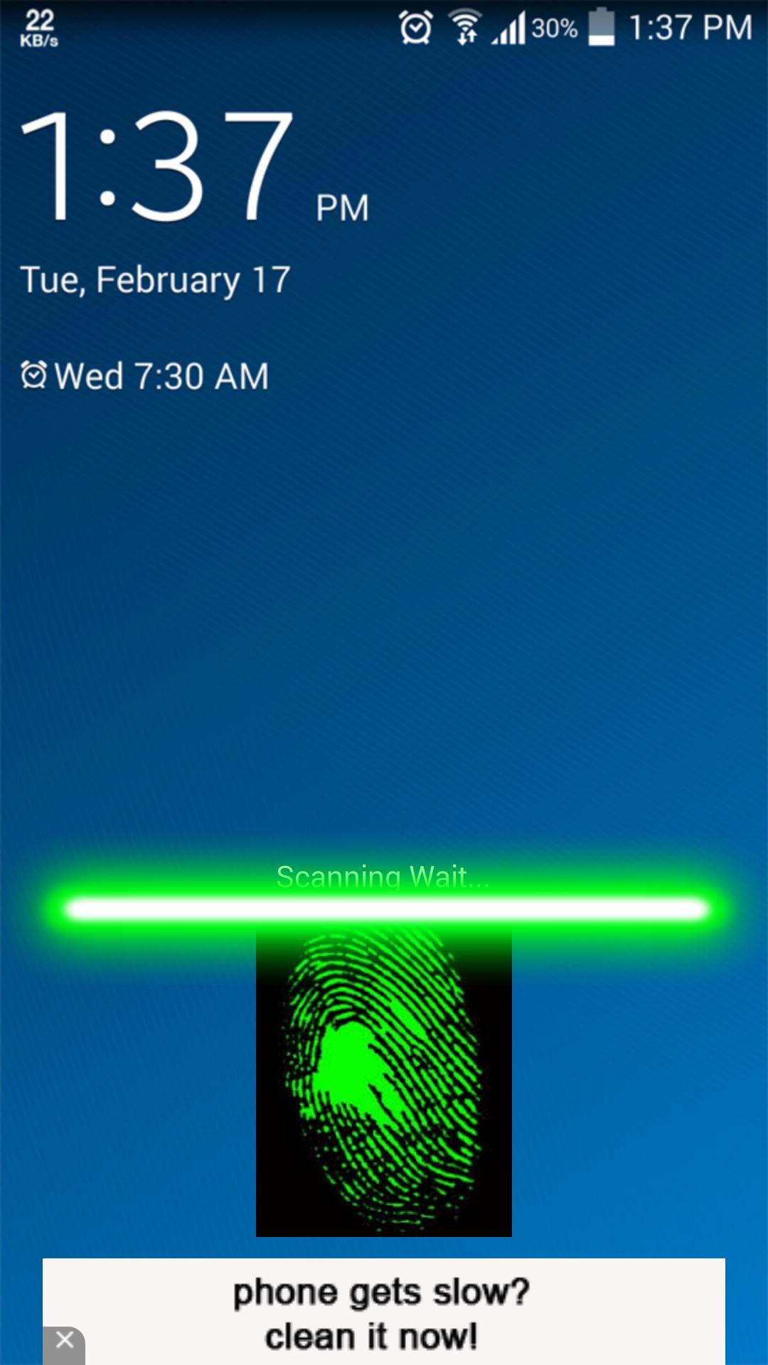 Lock Screen Flowers