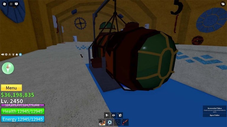 如何在Blox水果中獲取潛艇