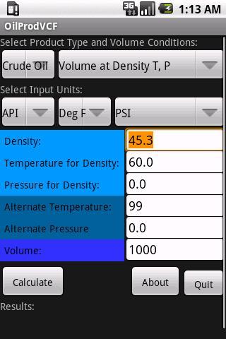 Petroleum Volume Correction Lt