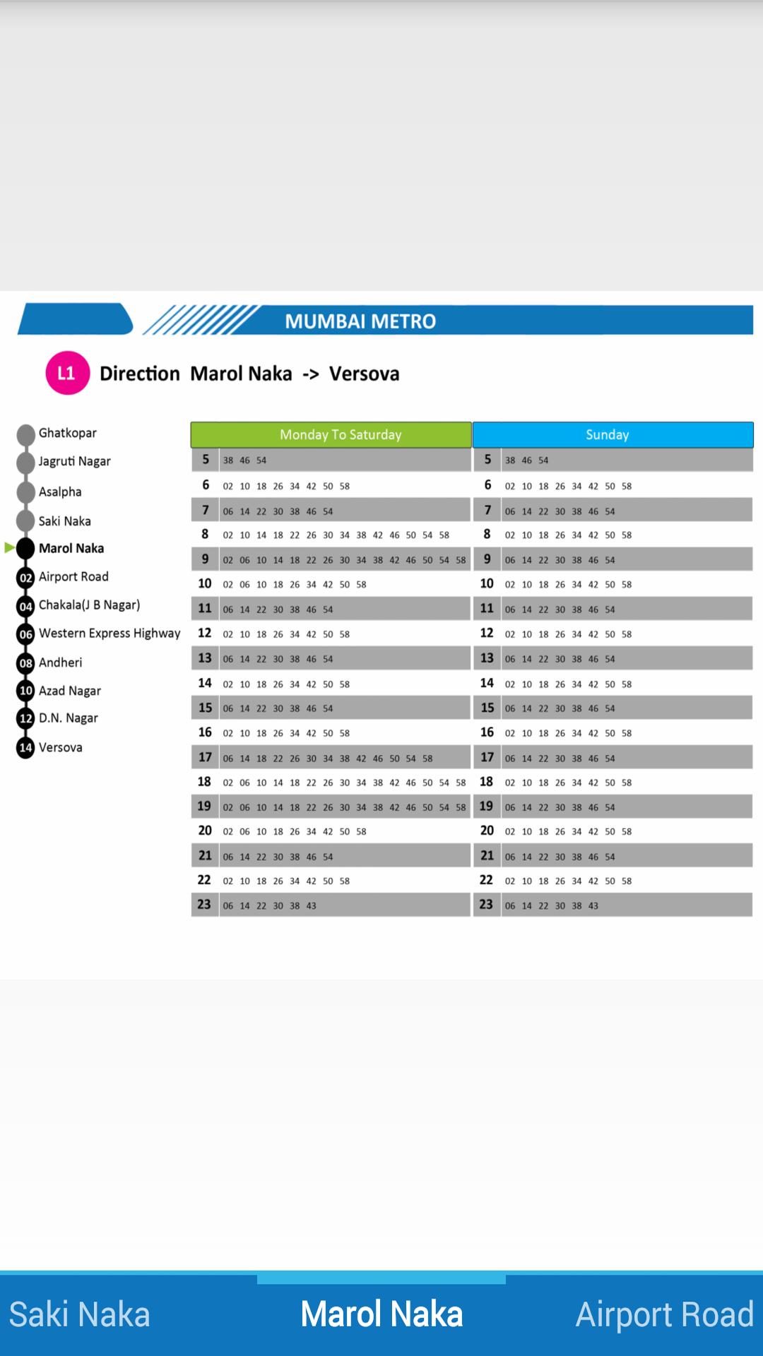 Mumbai Metro Navigator