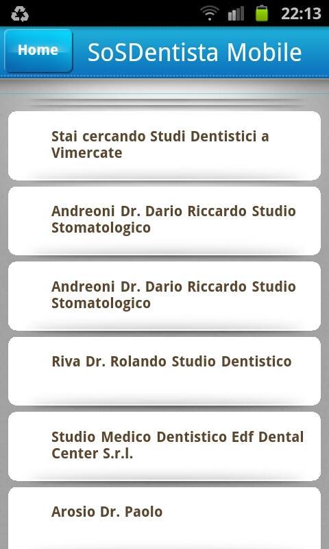 SoSDentista Mobile