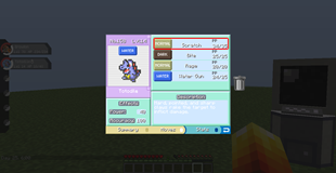 Pokémon Gui Interface-Fire Red Version Pixelmon Guis Fire Red Terinspirasi