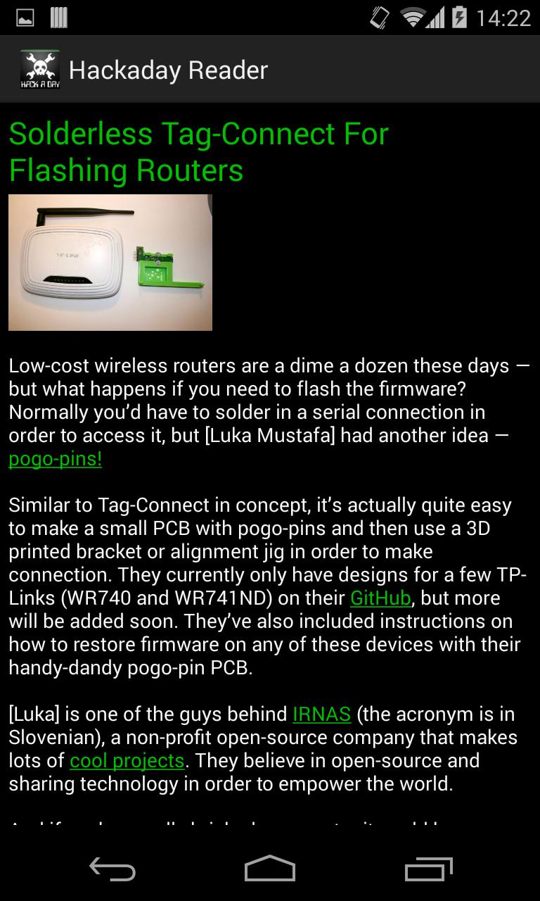 Hackaday Reader