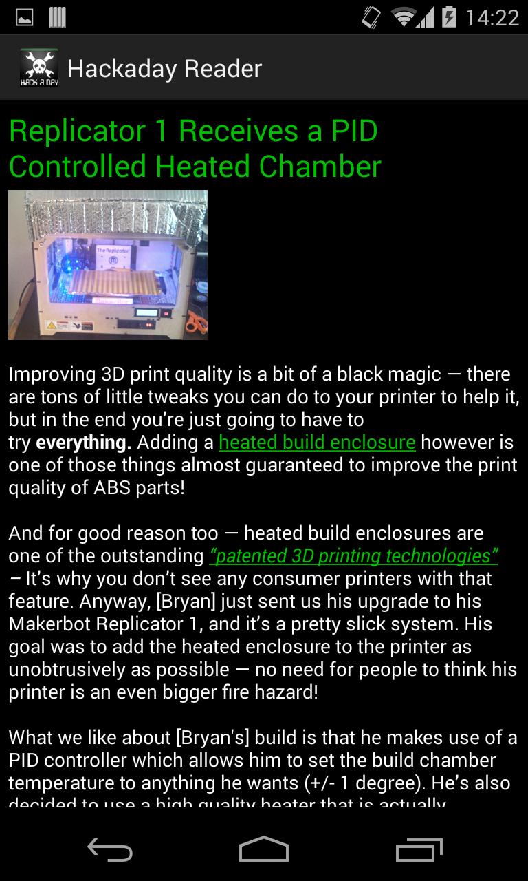 Hackaday Reader