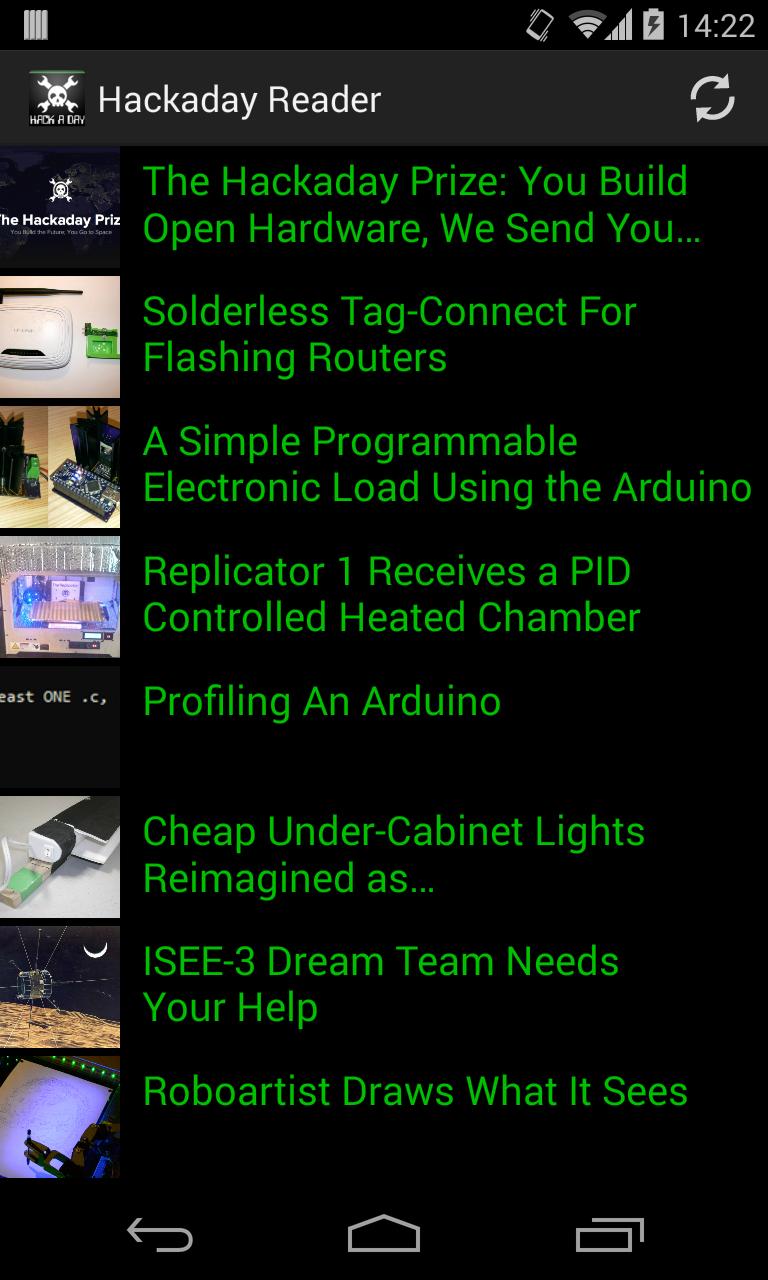 Hackaday Reader