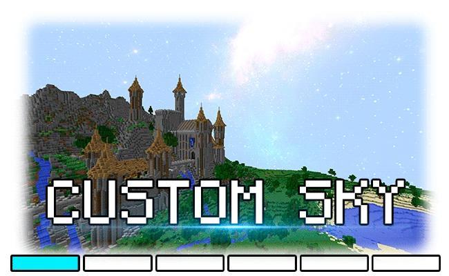 我的世界自定義星空材質包[1.8.1]