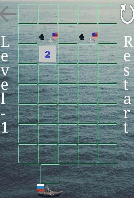 Sea Battle 2048