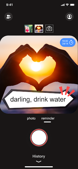 Moments Widget