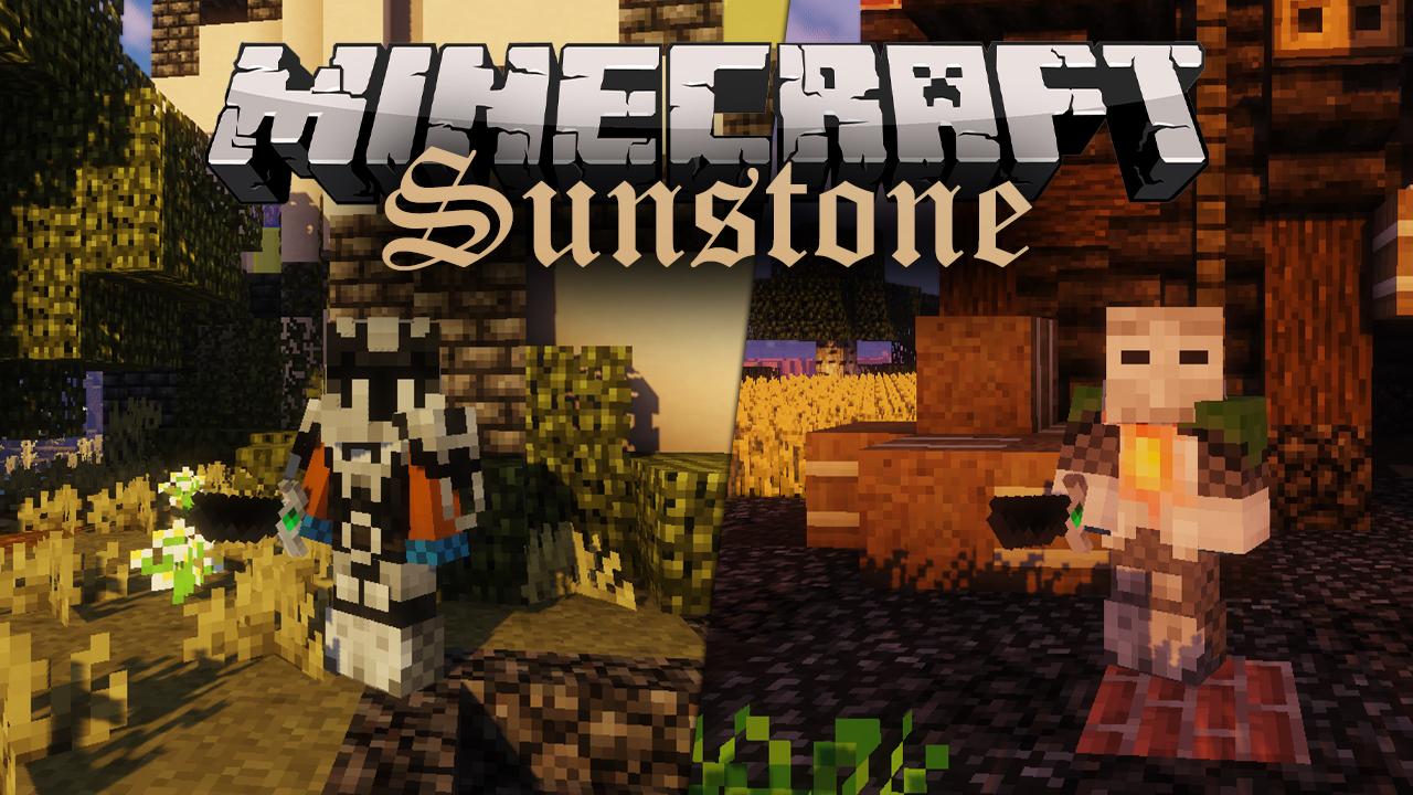 Minecraft Sunstoneリソースパッケージ 