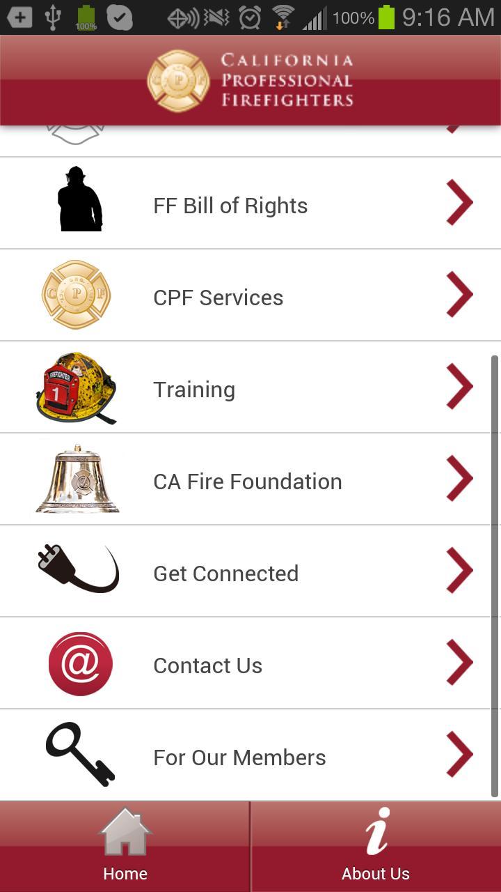 CA Professional Firefighters