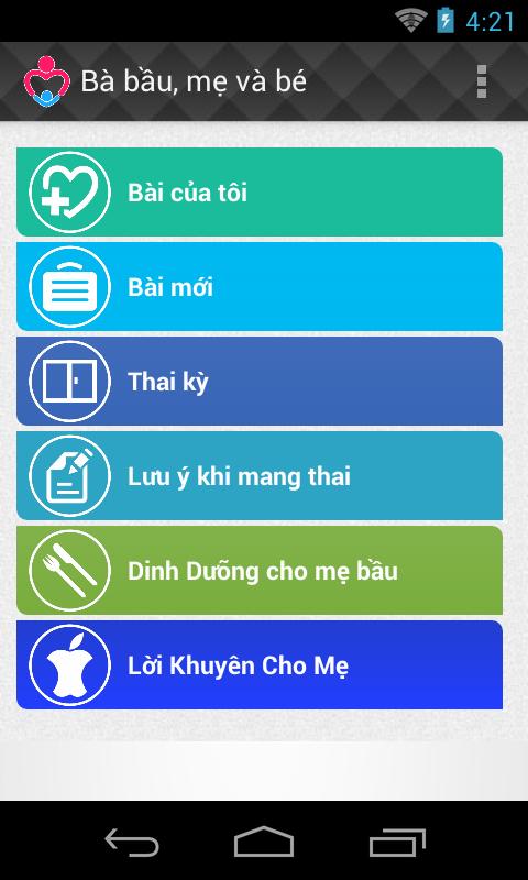 Cham soc ba bau