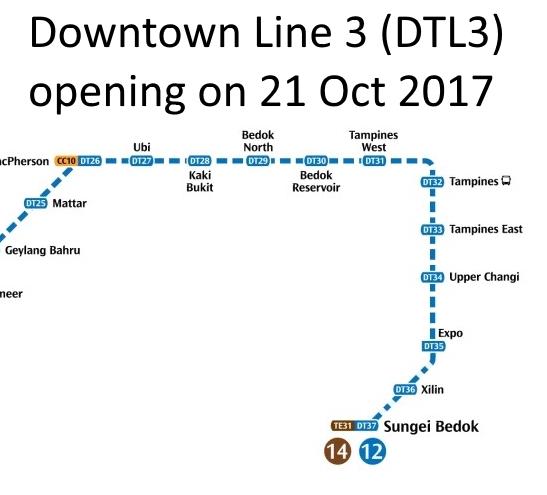 Singapore MRT LRT Map 2024