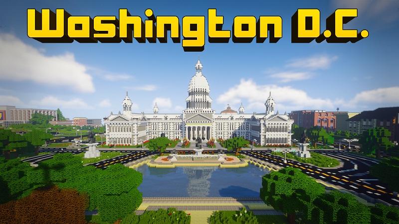Minecraft Washington DCマップパッケージのダウンロード