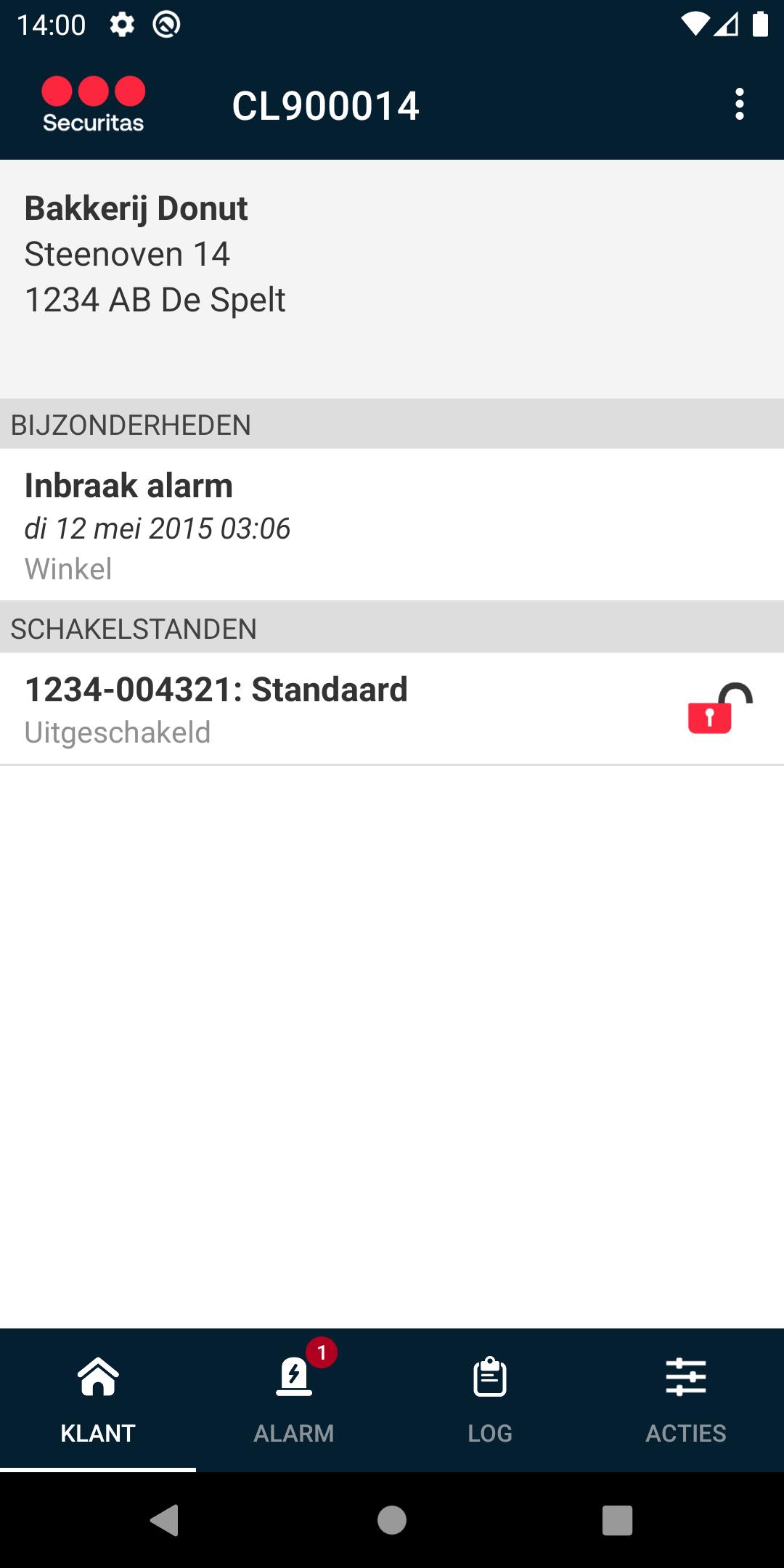 Securitas Alarm
