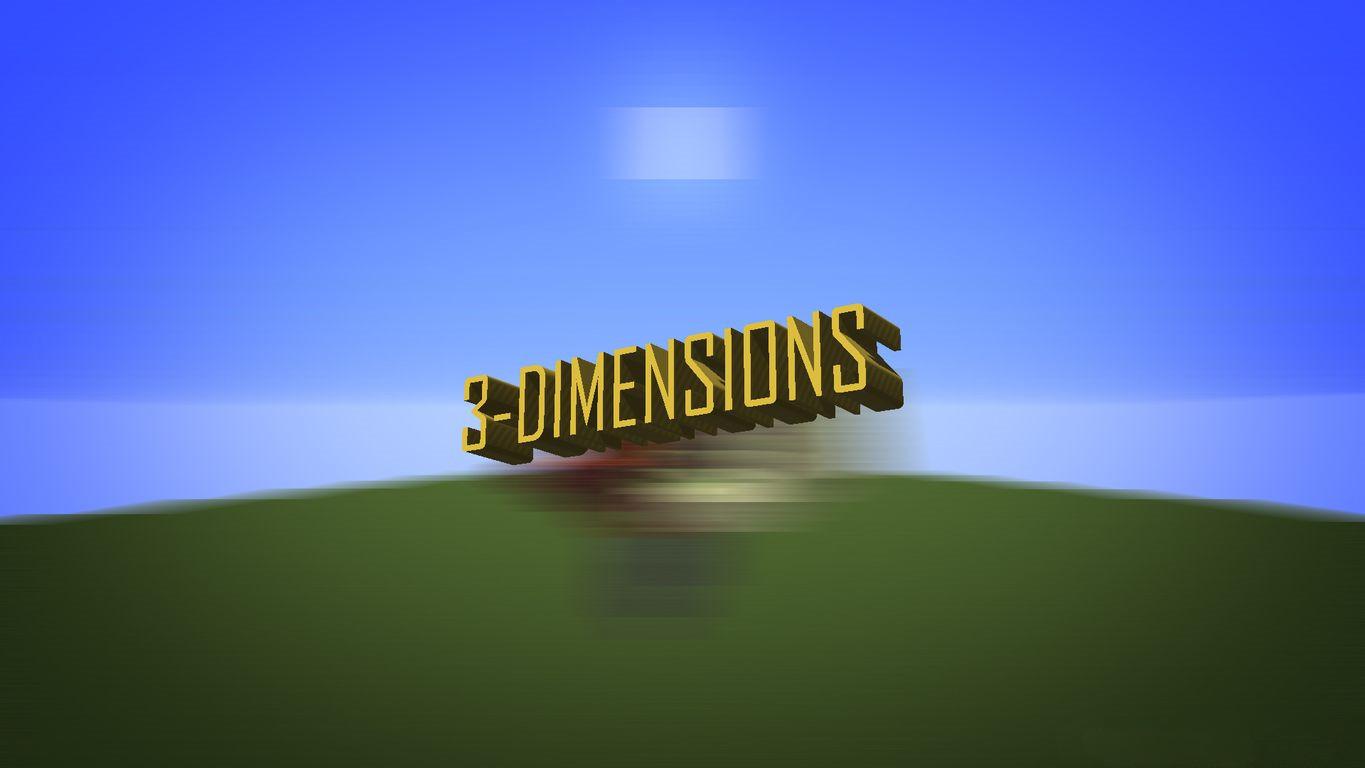 Minecraft 3D -Karte (3 Dimensionskarte) | Minecraft 1.15.2 Version