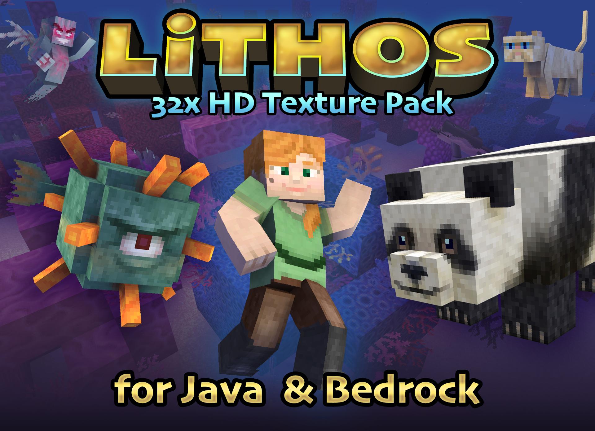 Minecraft Lithos: Pacote de Material Core | 32x | 1.6-1.19