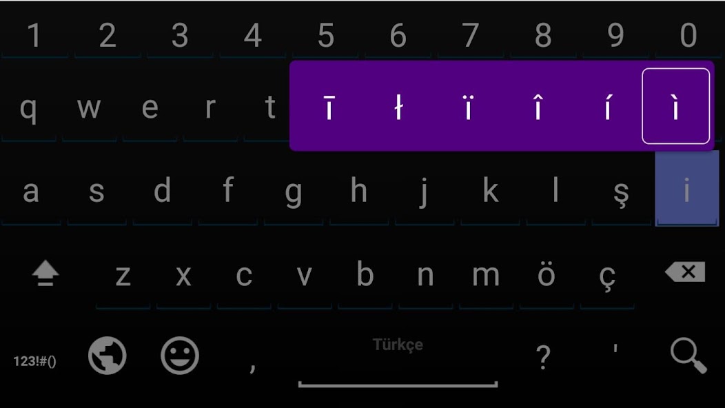 Turkish for AnySoftKeyboard