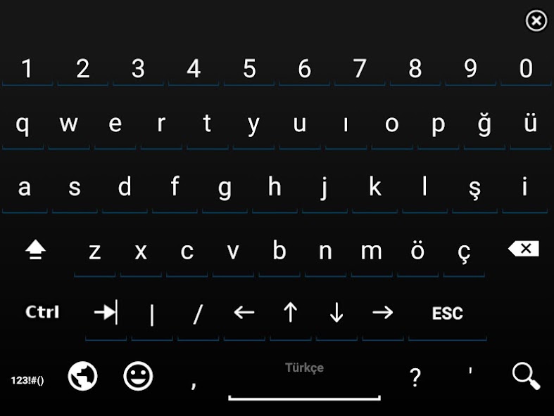 Turkish for AnySoftKeyboard