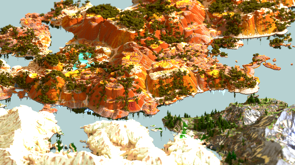 Minecraft Sky City |. Epic Giant Sky Island/Java Bedrock
