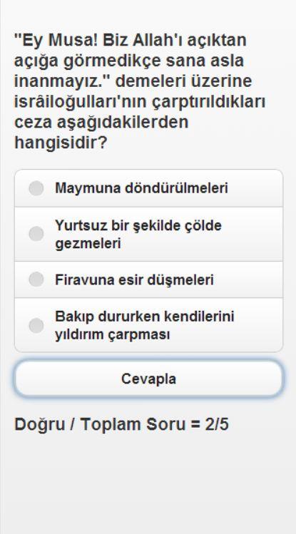 Kuran Meali Testi