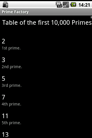 Prime Factory