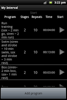 My interval LITE