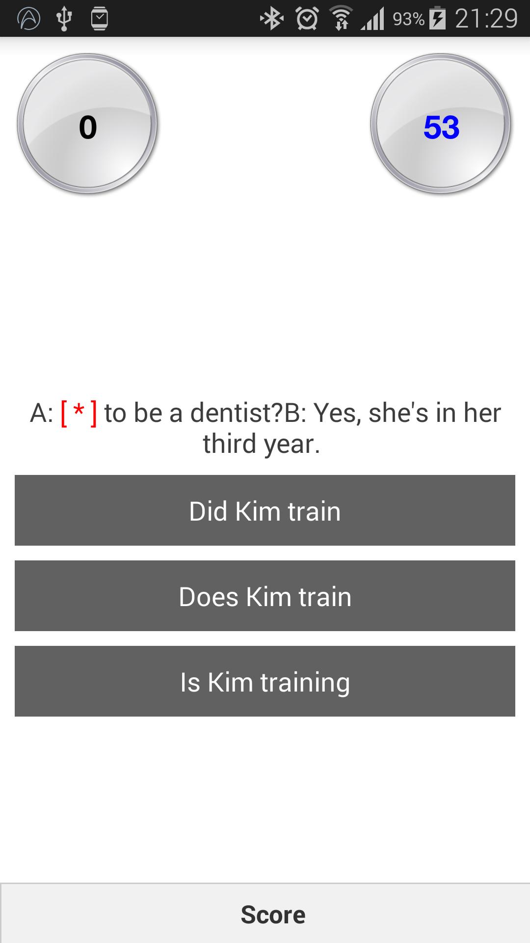 Quick Test English
