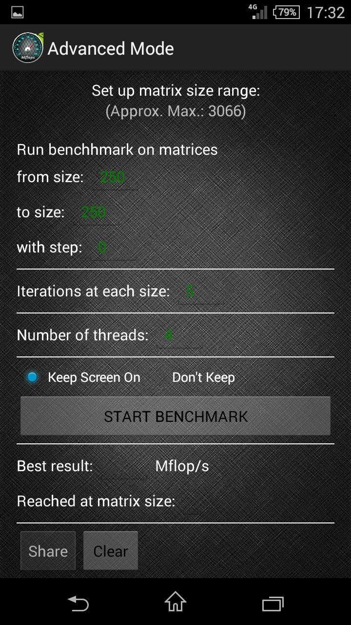 Mobile Linpack