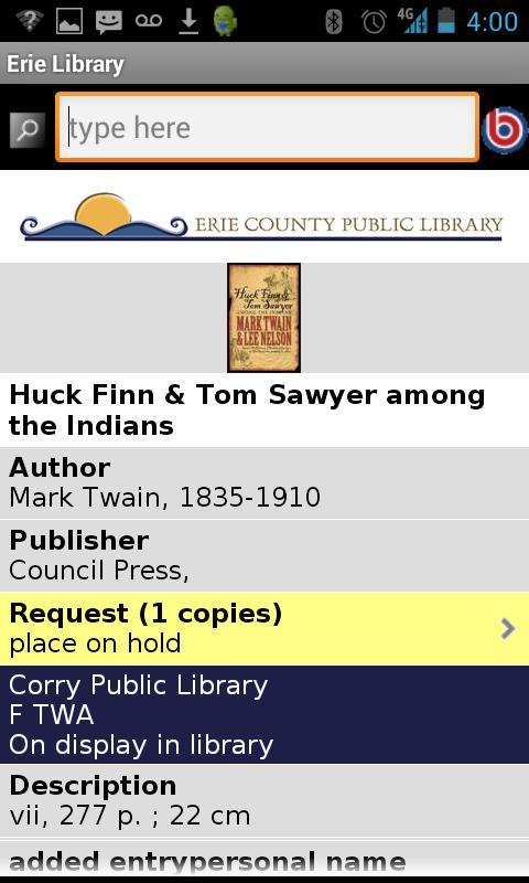 Erie County Public Library