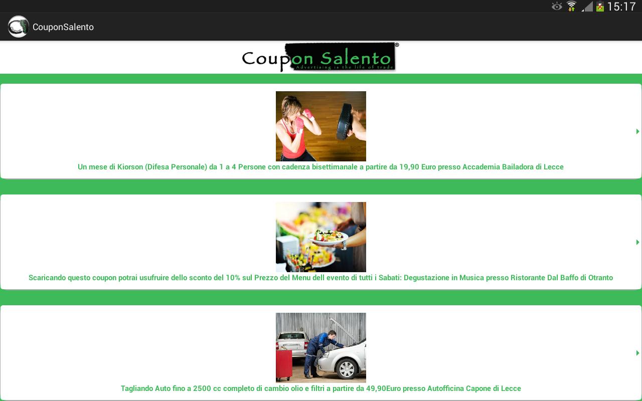 Coupon Salento