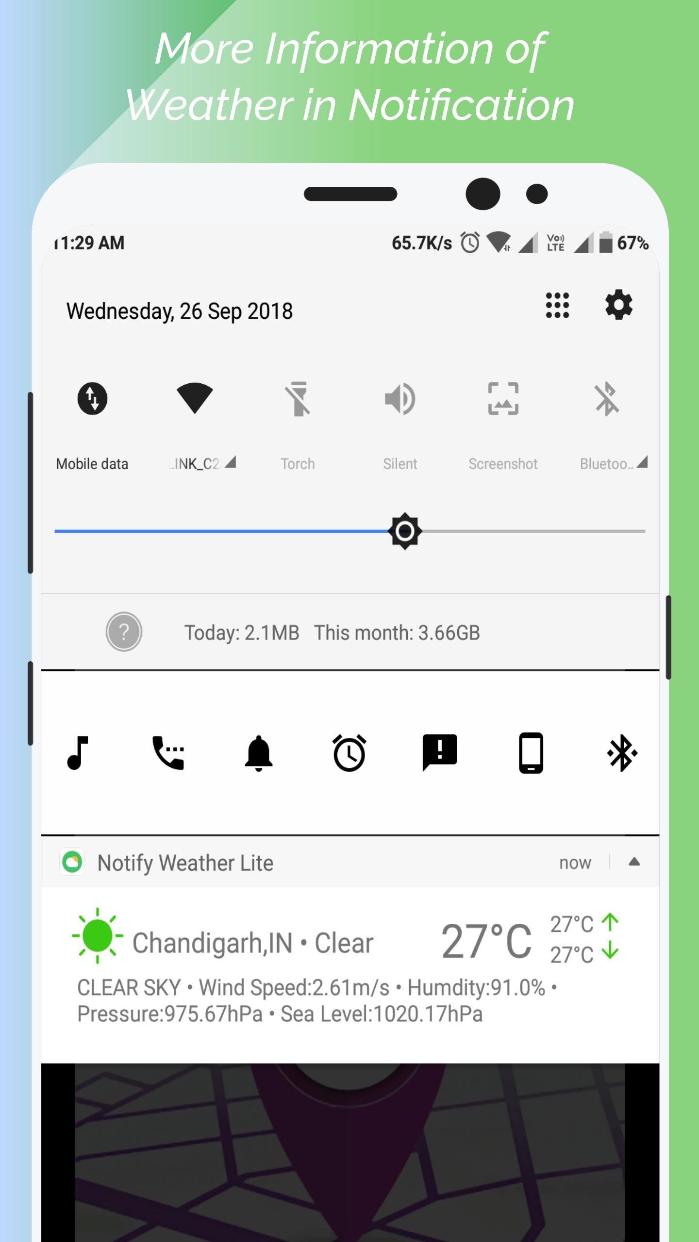 Notify Weather lite