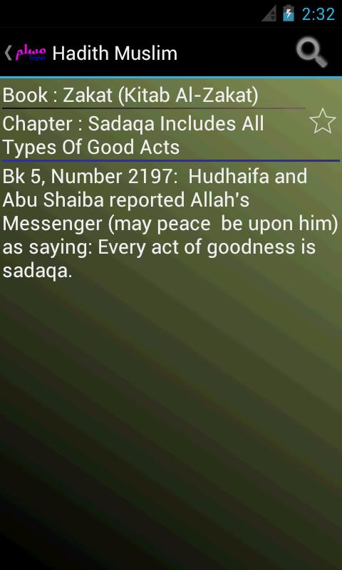 Hadith Muslim in English