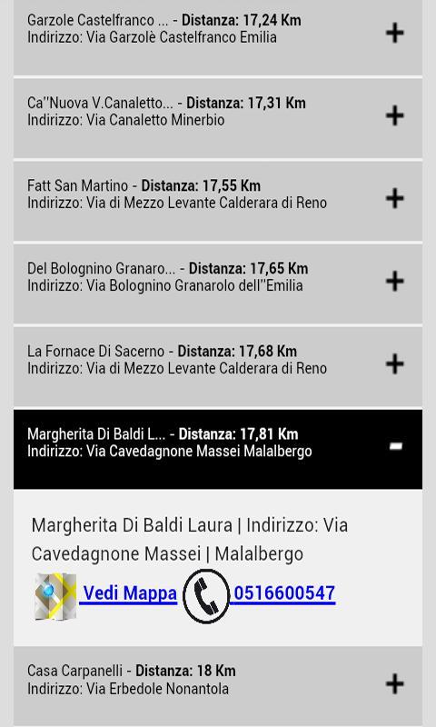 Cerca Agriturismo