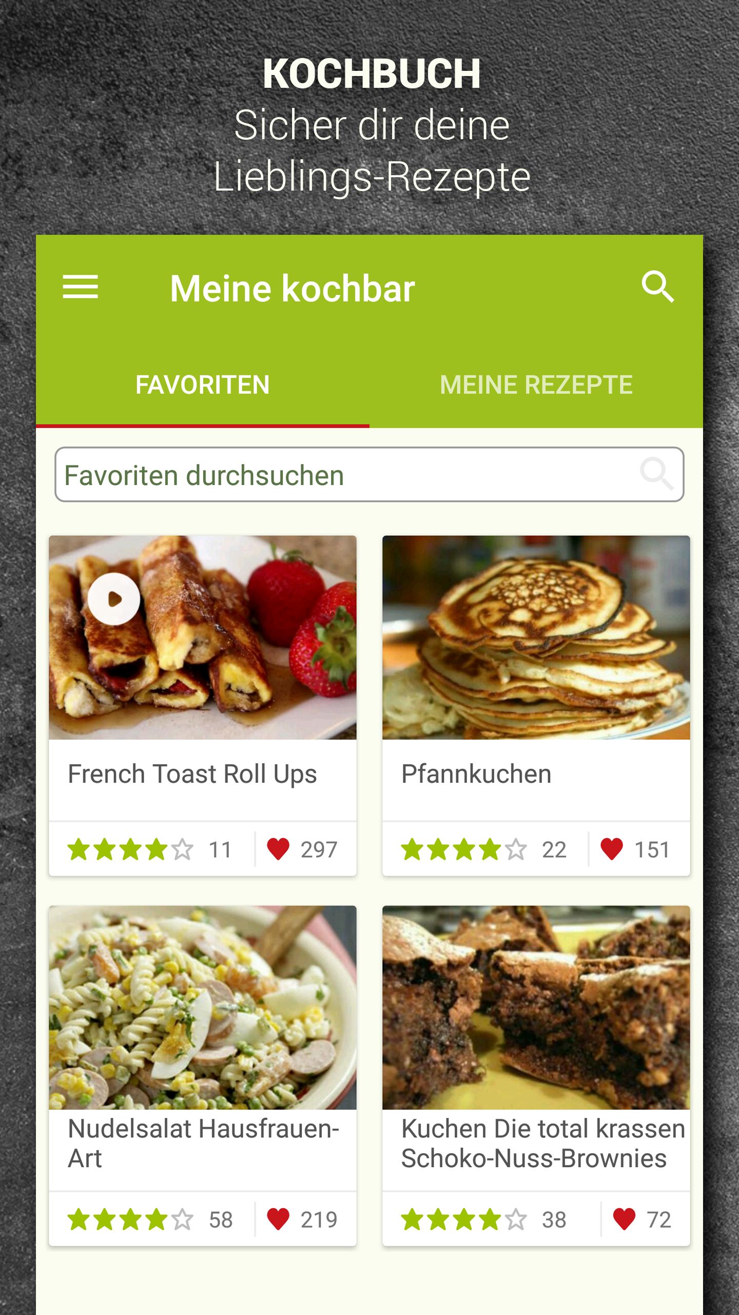 kochbar: Rezepte zum Kochen &