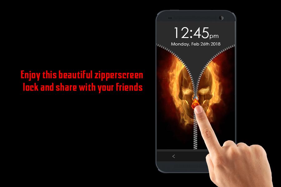 Skull Lock Screen