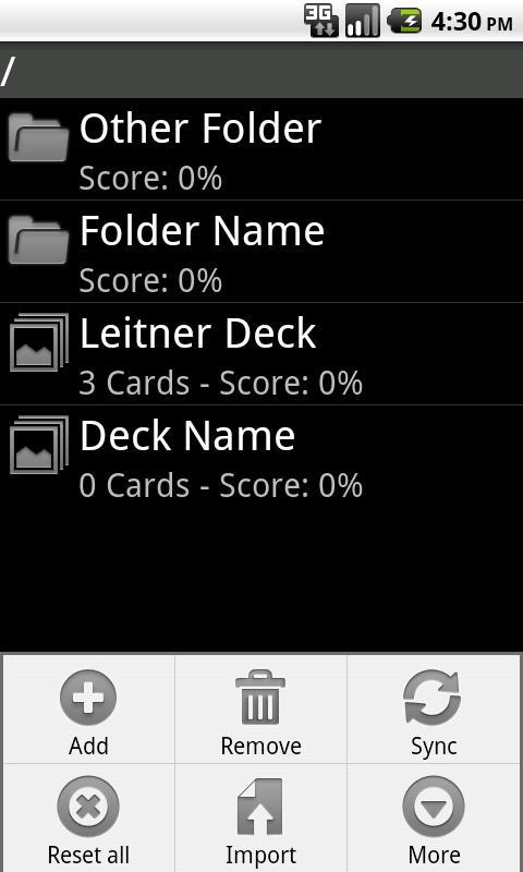 ThmX FlashCard