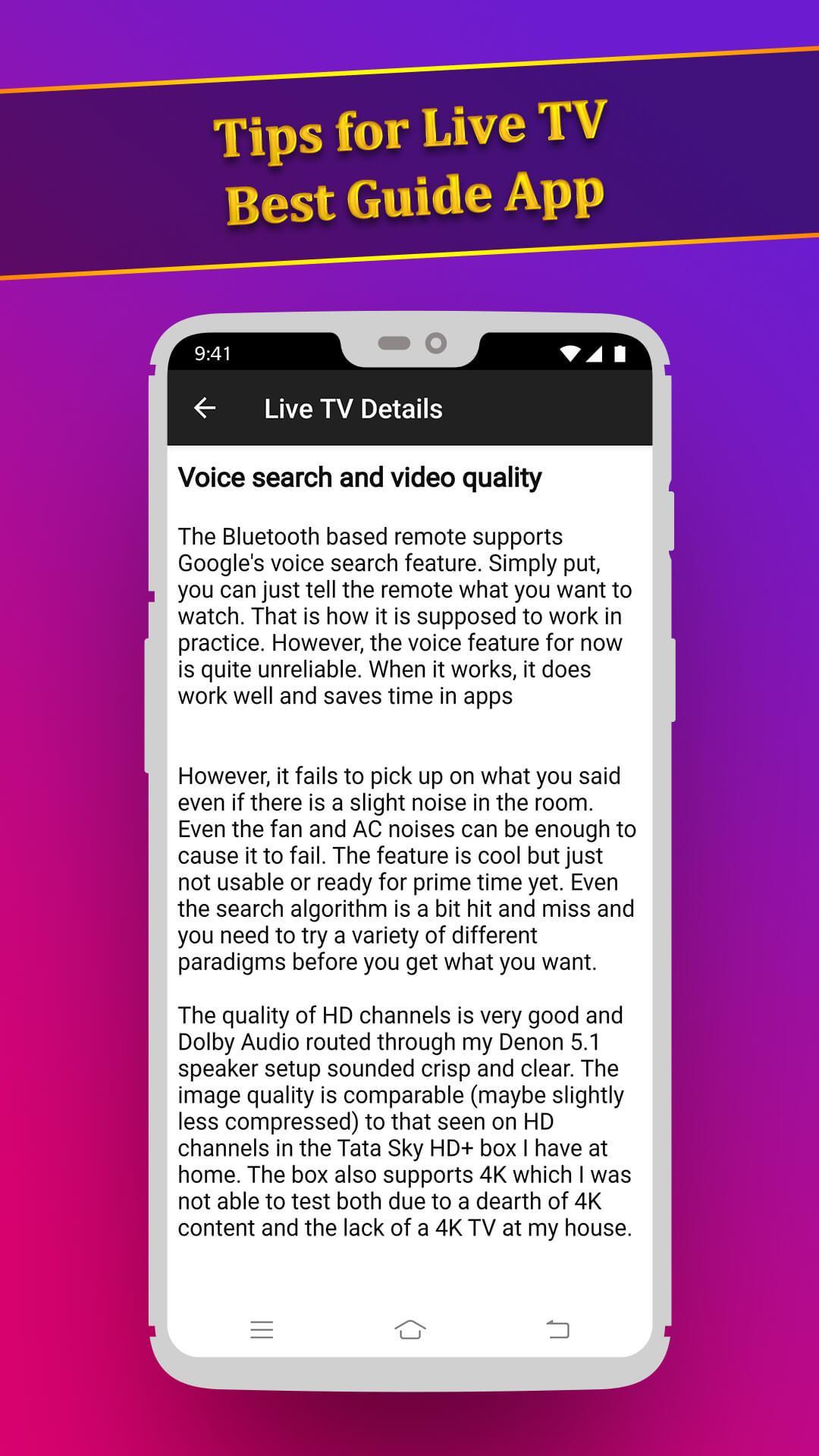 Tips for Live TV - Free Guide 2019