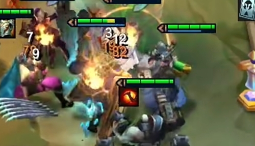 ¿Cuál es la habilidad de Urgot en la batalla de Gold Sprint?