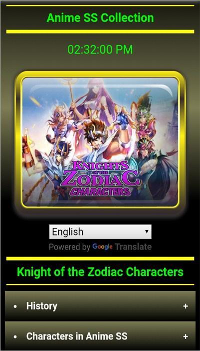 SS Knight Character