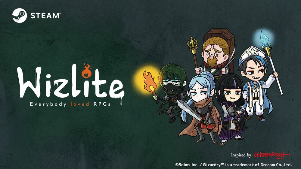 O novo trabalho de RPG "Wizlite" que combina o espírito do clássico "bruxaria" e elementos roguelitas será lançado em 5 de dezembro
