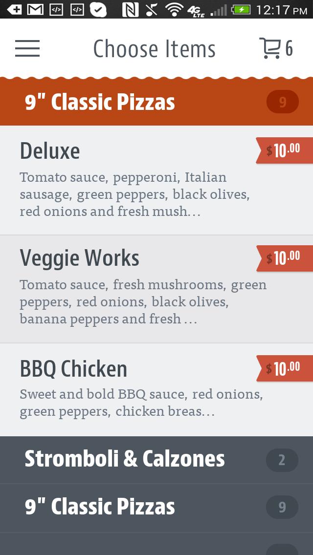 Upper Crust Takeout