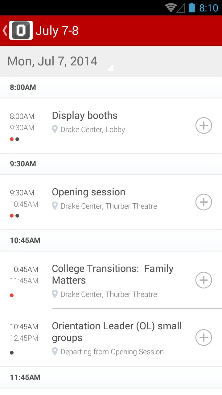 Ohio State Events