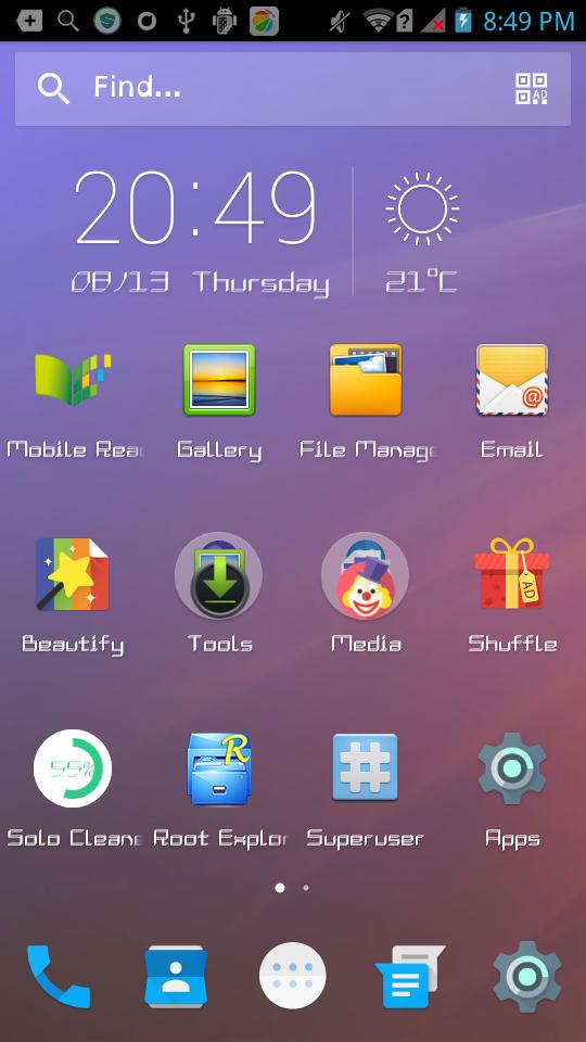 Clean font #1 - Solo Font